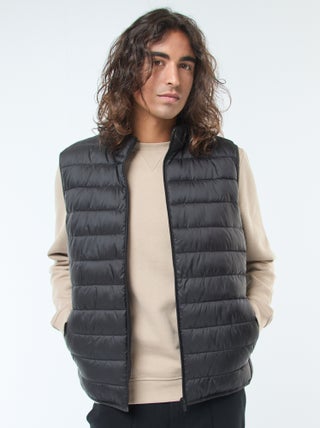 Waterafstotende effen bodywarmer