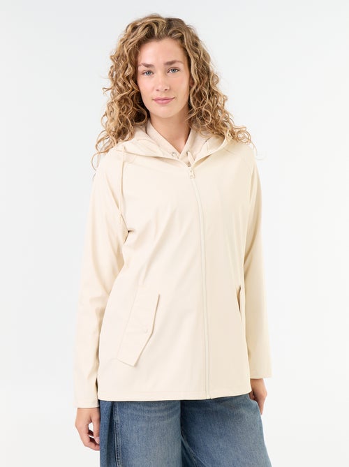 Waterafstotende parka met capuchon - Kiabi