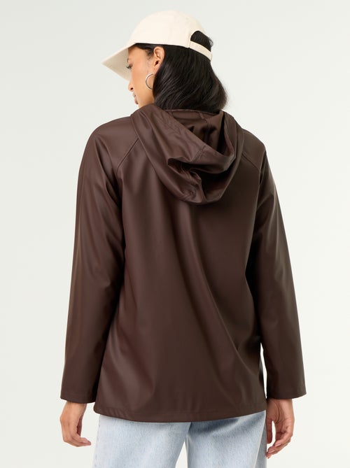 Waterafstotende parka met capuchon - Kiabi