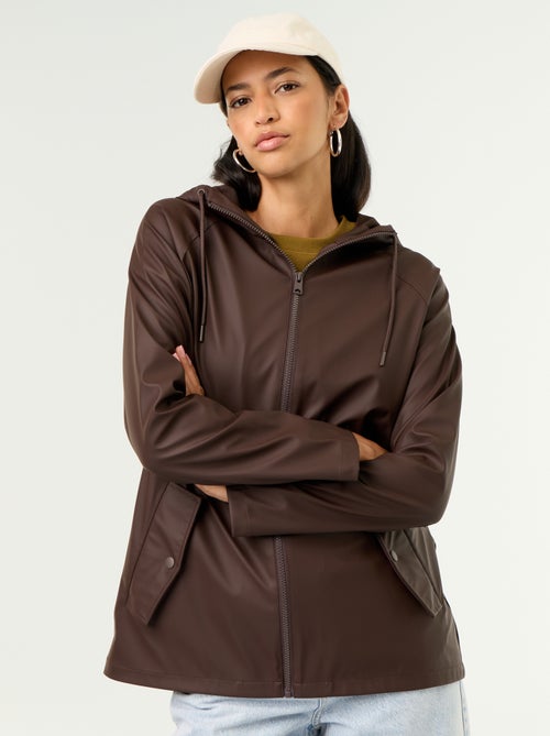 Waterafstotende parka met capuchon - Kiabi