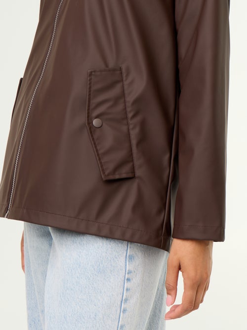 Waterafstotende parka met capuchon - Kiabi