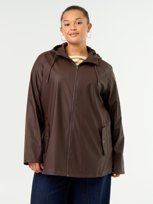 Waterafstotende parka met capuchon - Kiabi