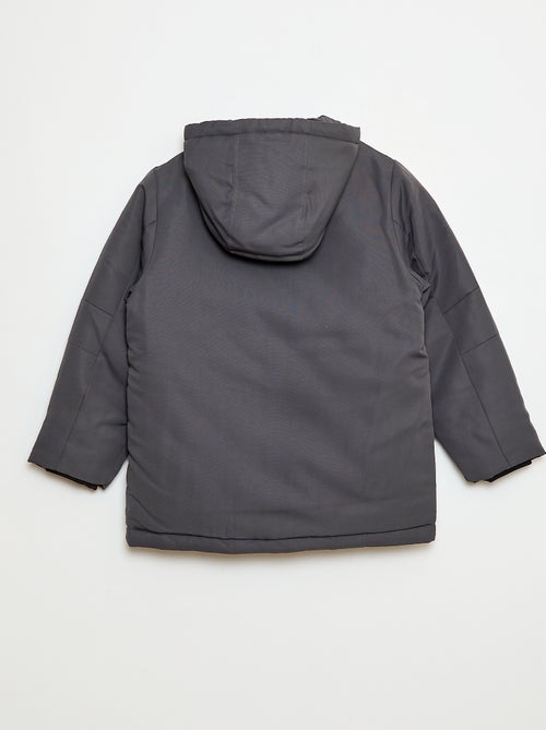 Waterafstotende parka met capuchon - Kiabi