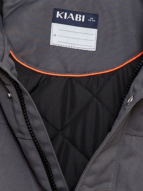 Waterafstotende parka met capuchon - Kiabi