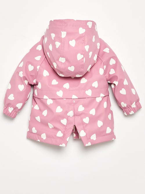 Waterafstotende parka met capuchon - Kiabi