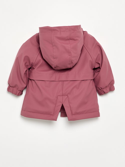 Waterafstotende parka met capuchon - Kiabi