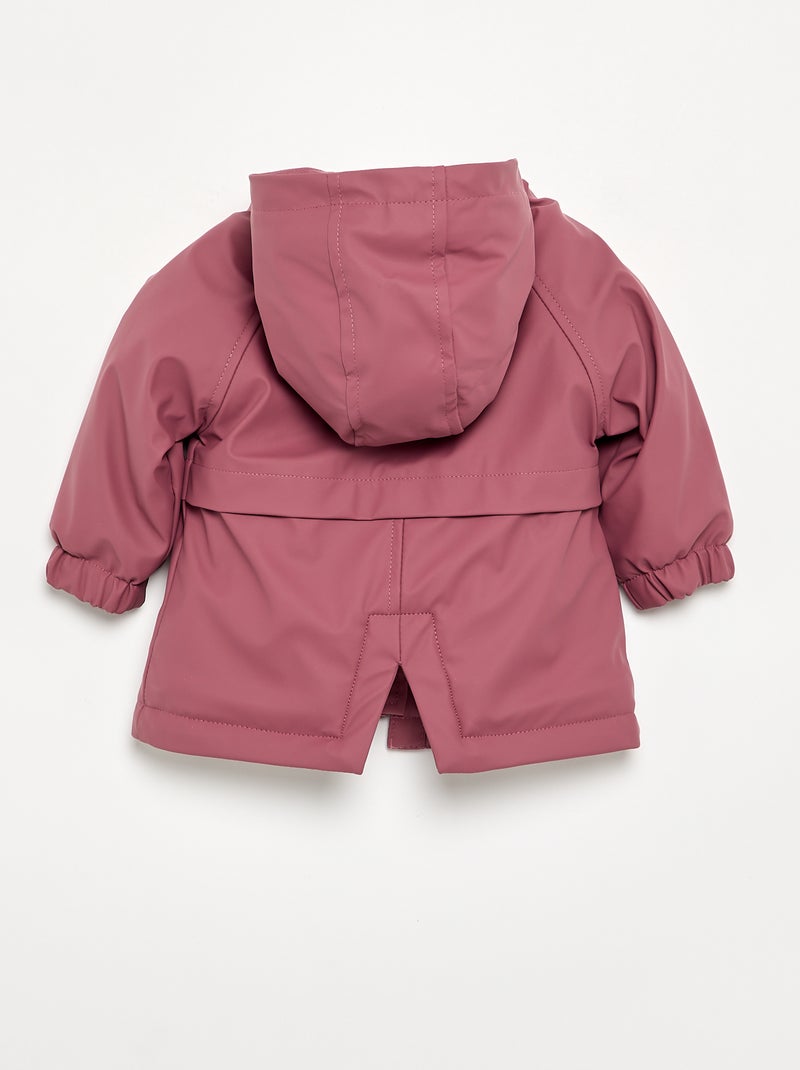 Waterafstotende parka met capuchon Rose - Kiabi