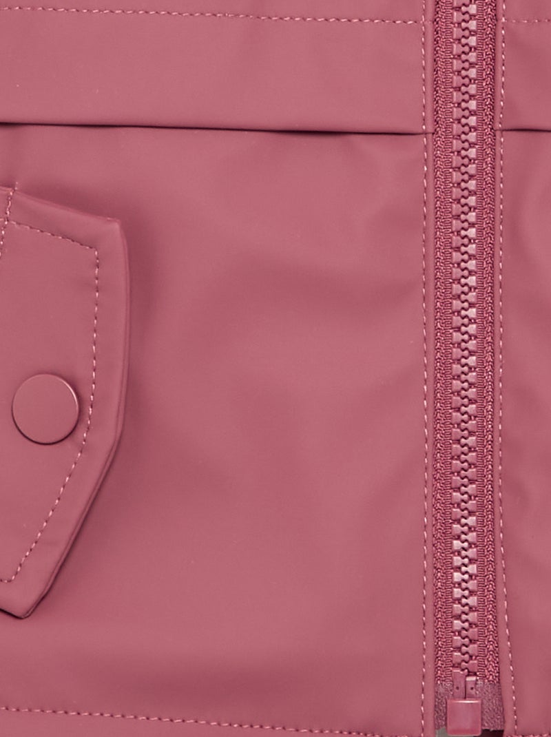 Waterafstotende parka met capuchon Rose - Kiabi