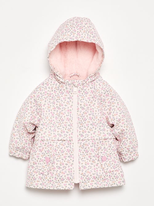Waterafstotende parka met capuchon - Kiabi