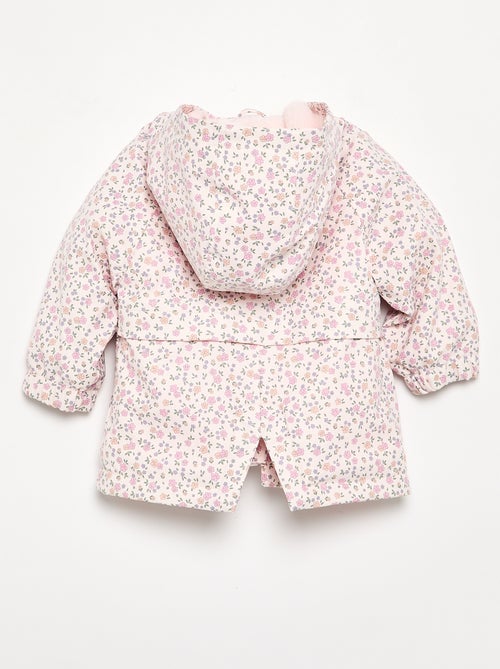 Waterafstotende parka met capuchon - Kiabi