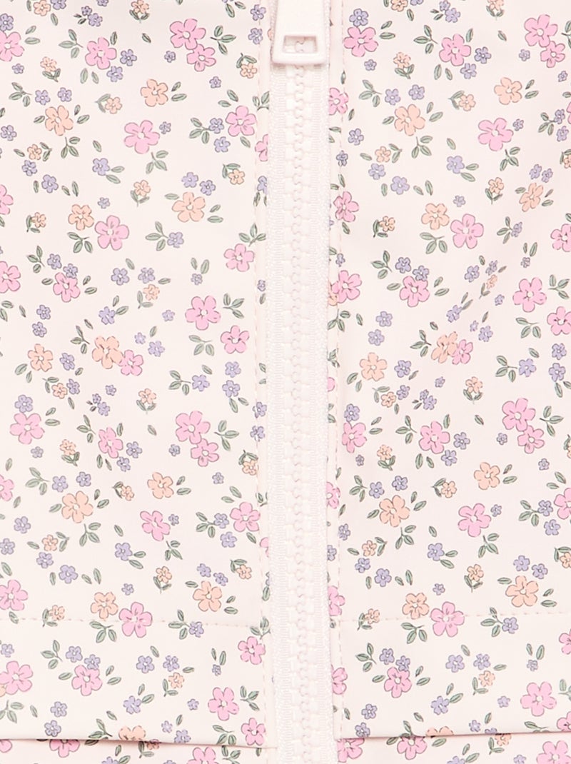 Waterafstotende parka met capuchon Rose - Kiabi