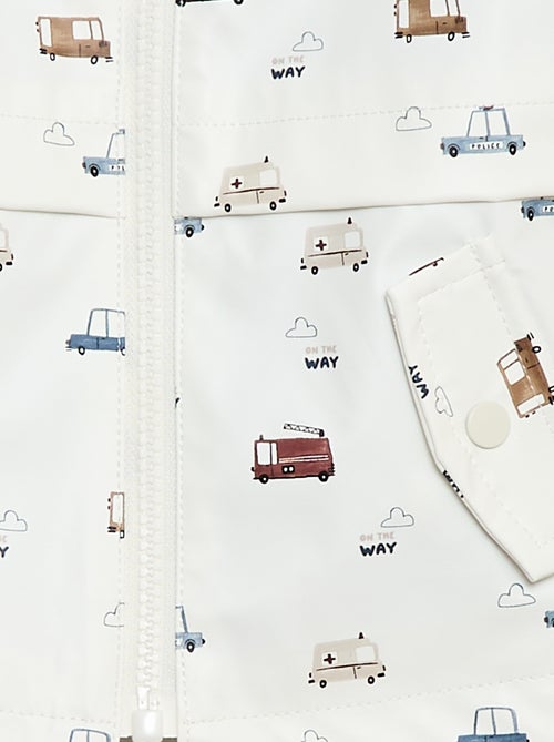 Waterafstotende parka met capuchon - Kiabi