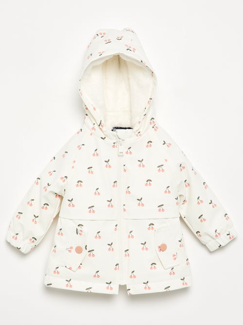 Waterafstotende parka met capuchon - Kiabi