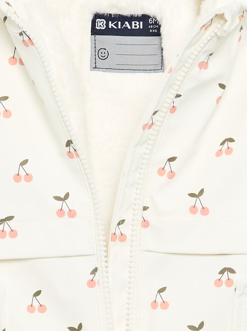 Waterafstotende parka met capuchon - Kiabi