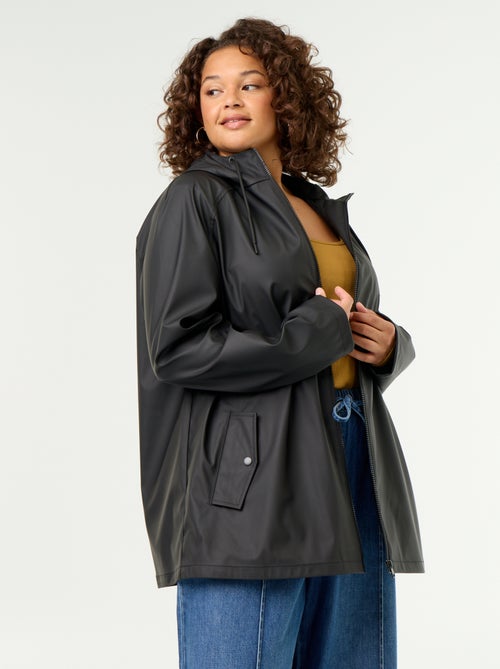 Waterafstotende parka met capuchon - Kiabi