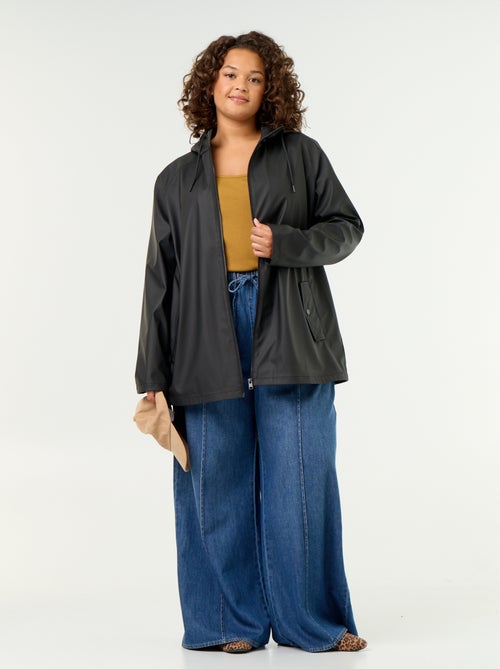Waterafstotende parka met capuchon - Kiabi