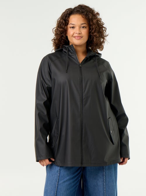 Waterafstotende parka met capuchon - Kiabi