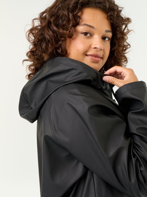 Waterafstotende parka met capuchon - Kiabi