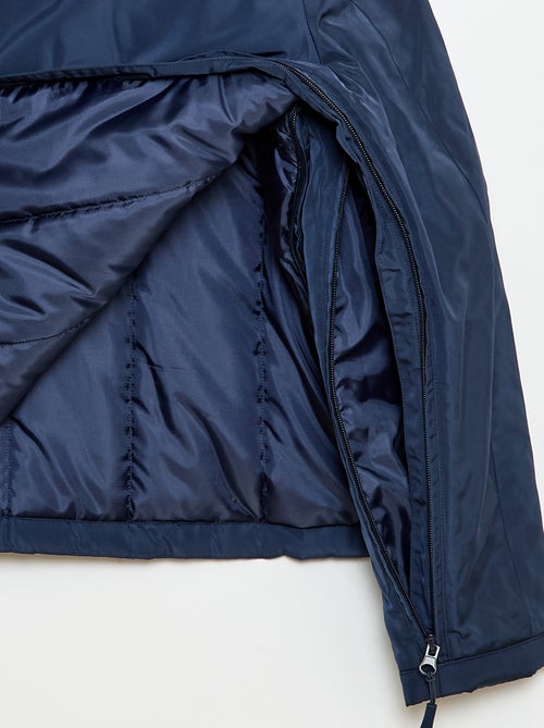 Waterafstotende parka met gevoerde capuchon - gemakkelijk aan te trekken collectie - Kiabi