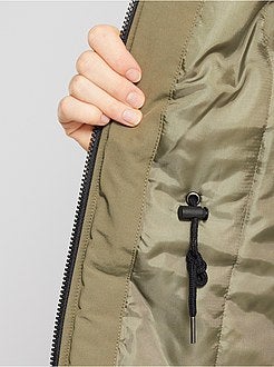 Waterafstotende parka met kap - Kiabi