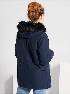 Waterafstotende parka met kap - Kiabi