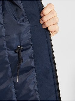 Waterafstotende parka met kap - Kiabi