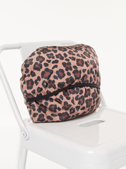 Waterafstotende regencape met luipaardmotief - Kiabi