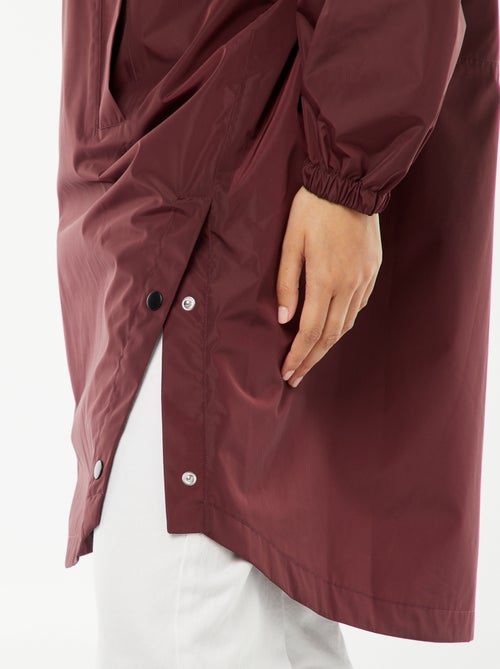 Waterafstotende regencape met reflecterende details - Kiabi