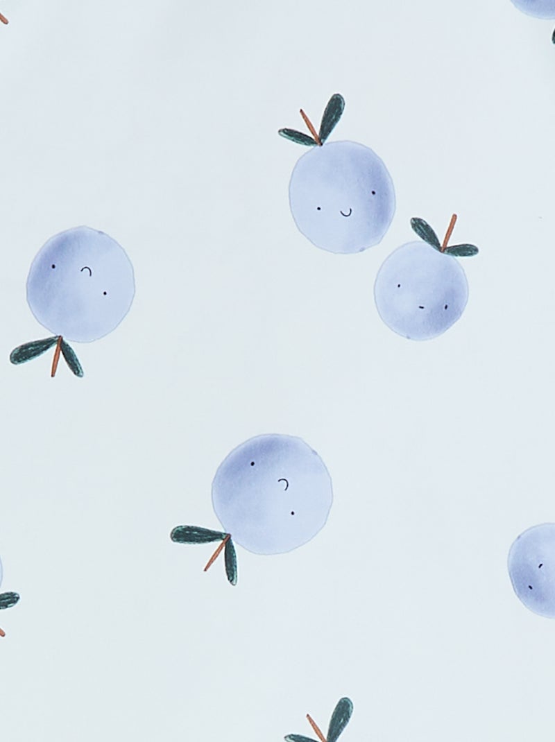 Waterdicht slabbetje Blauw - Kiabi