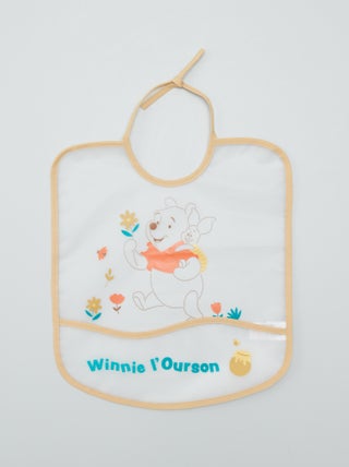 Waterdicht slabbetje 'Winnie de Poeh'