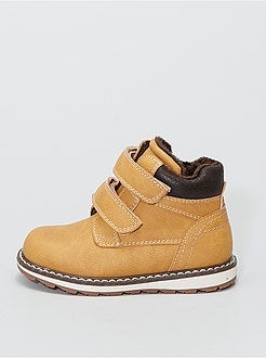 Waterdichte enkellaarzen in bergstijl - Kiabi