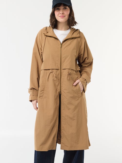 Waterdichte jas met kap - Kiabi