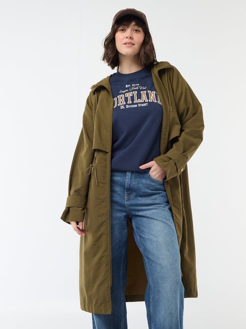 Waterdichte jas met kap - Kiabi