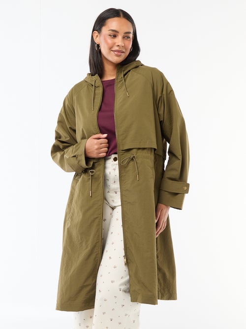 Waterdichte jas met kap - Kiabi