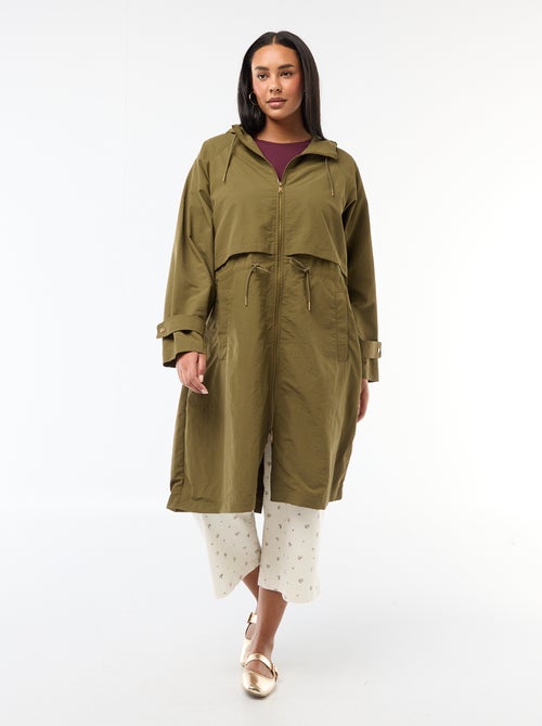 Waterdichte jas met kap - Kiabi