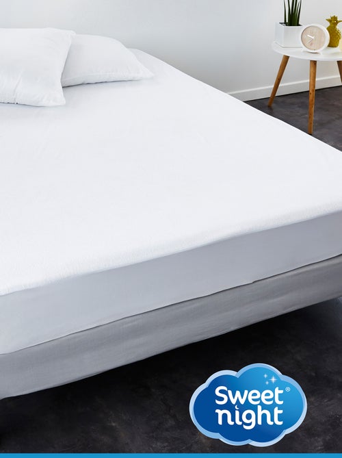 Waterdichte matrasbeschermer van badstof - Kiabi