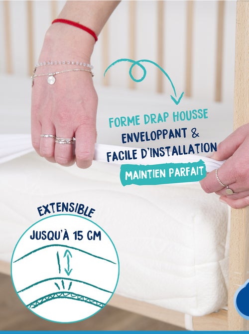 Waterdichte matrasbeschermer voor baby's - Kiabi