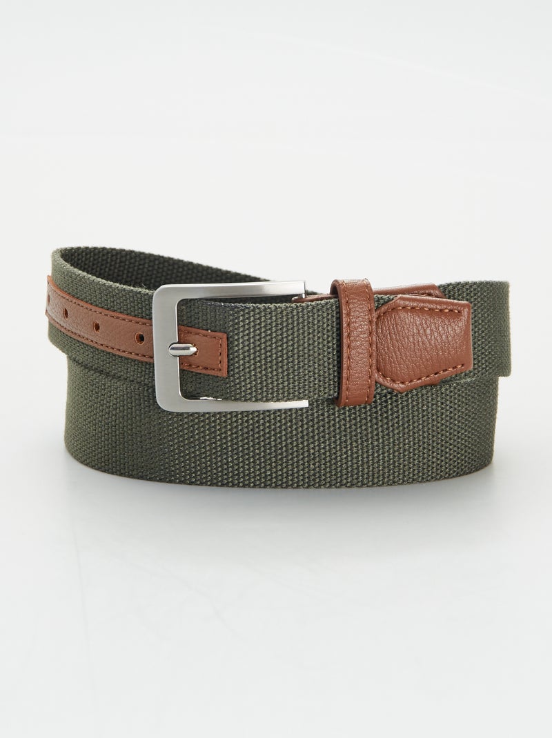 Webbing riem GROEN - Kiabi