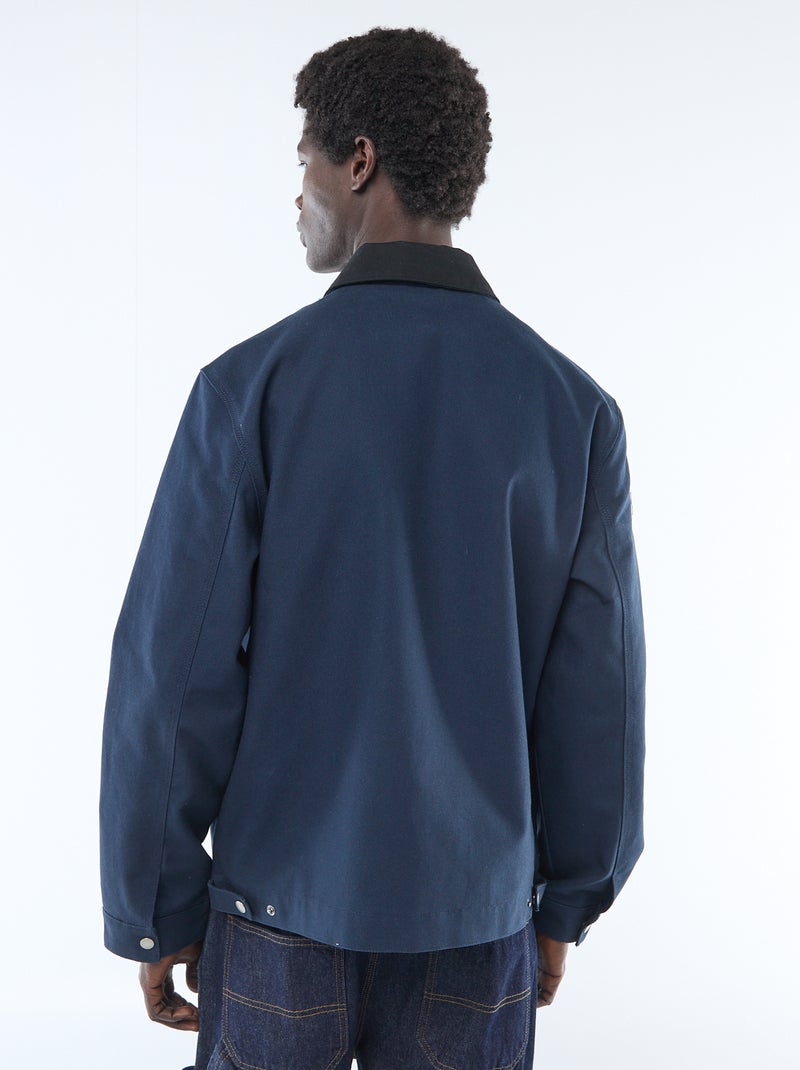 Werkjass in workwearstijl Blauw - Kiabi