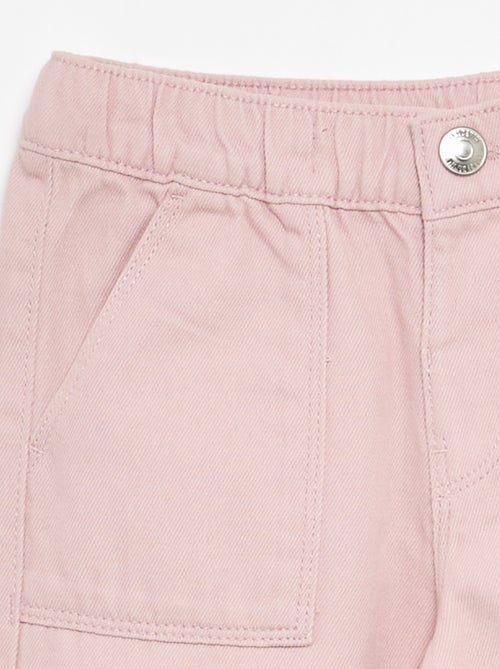 Wide leg-broek - aansluitende pasvorm - Kiabi Wide leg-broek - aansluitende pasvorm - Kiabi