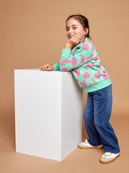 Wide leg-broek - collectie gemakkelijk aan te trekken - Kiabi