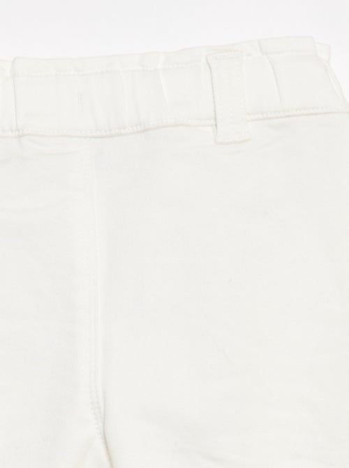 Wide leg-broek - collectie gemakkelijk aan te trekken - Kiabi