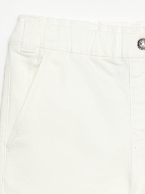 Wide leg-broek - collectie gemakkelijk aan te trekken - Kiabi