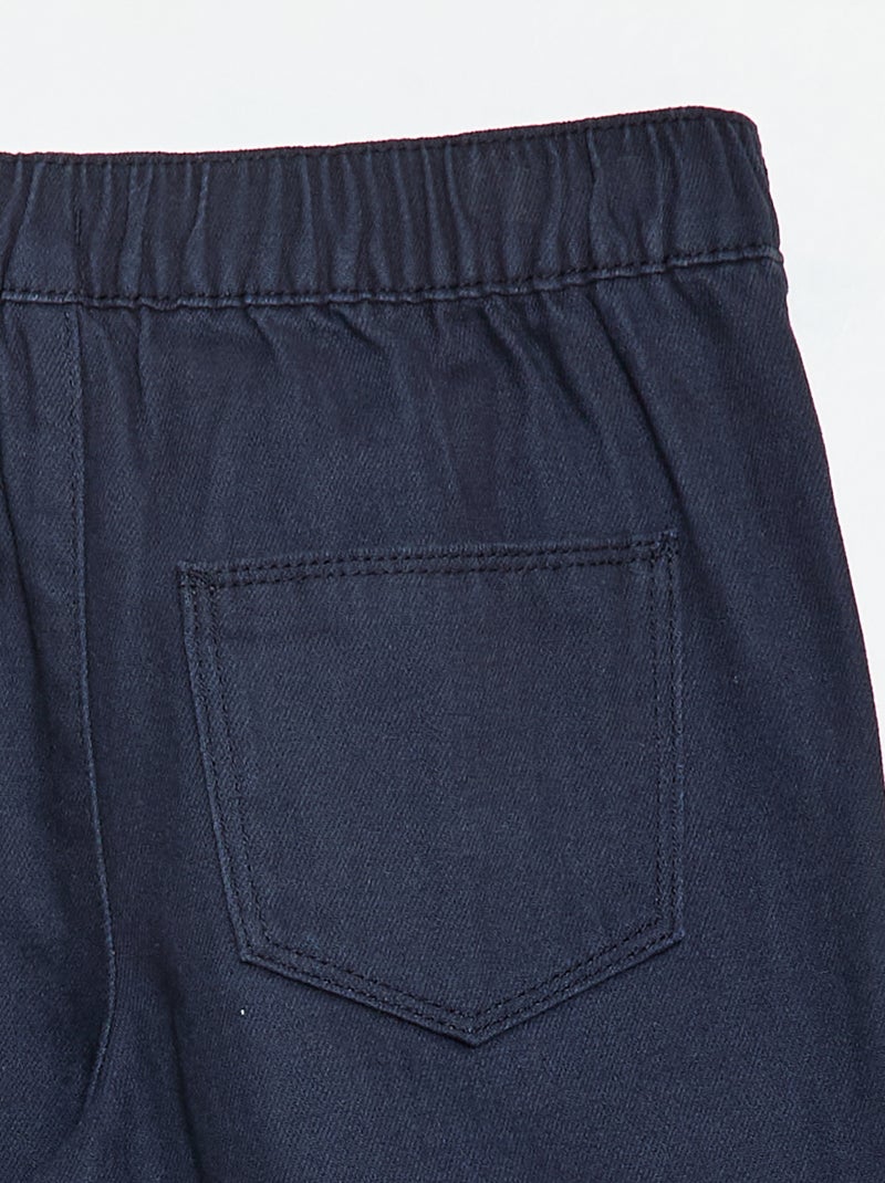 Wide leg broek - Comfort fit Blauw - Kiabi