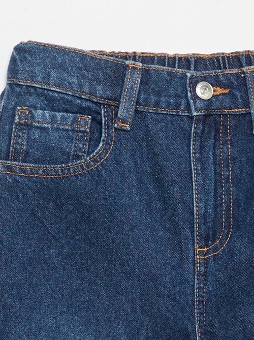 Wide leg-broek met borduurwerk - Kiabi
