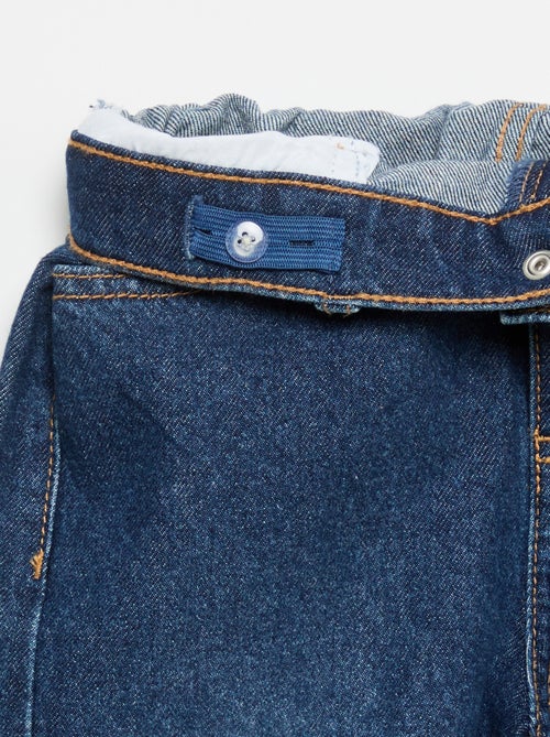 Wide leg-broek met borduurwerk - Kiabi