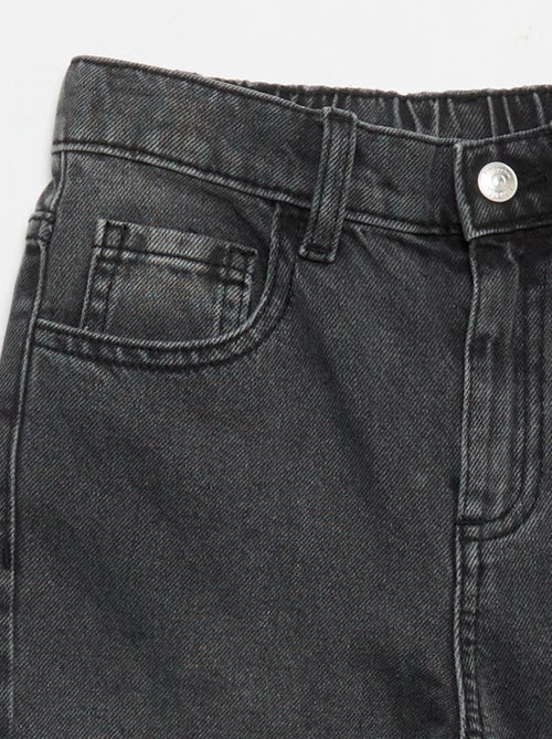 Wide leg-broek met borduurwerk - Kiabi