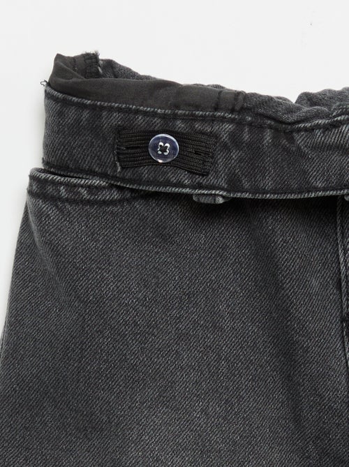 Wide leg-broek met borduurwerk - Kiabi