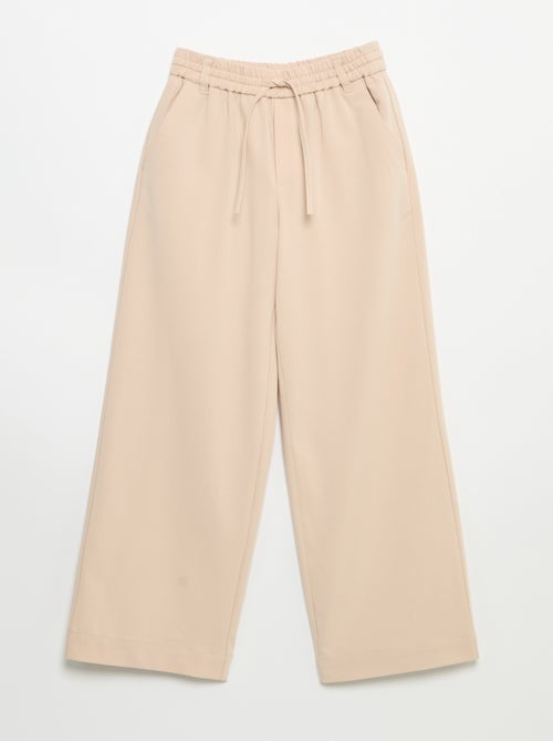 Wide leg broek / wijde pasvorm - Kiabi