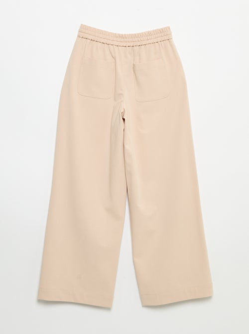 Wide leg broek / wijde pasvorm - Kiabi
